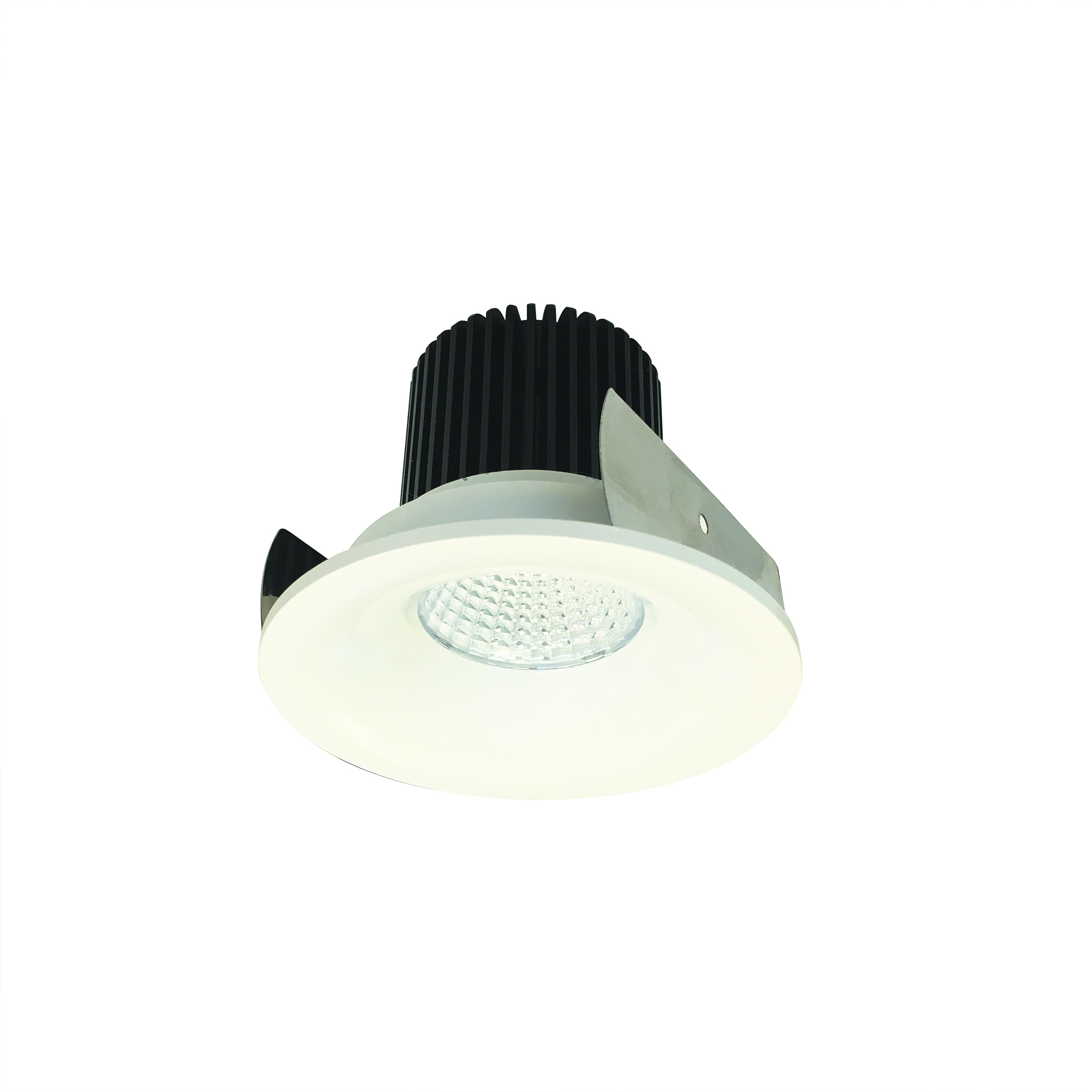 NORA LIGHTING Nora Lighting NIOB2RNB30XWW 2in Round Bullnose Trim 3000K