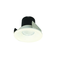 NORA LIGHTING Nora Lighting NIOB2RNB30XWW 2in Round Bullnose Trim 3000K