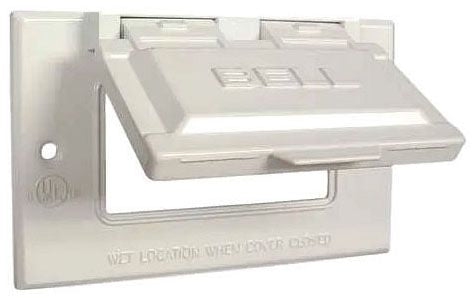 HUBBELL Hubbell 5101-1 Single Gang Gfci Receptacle Cover