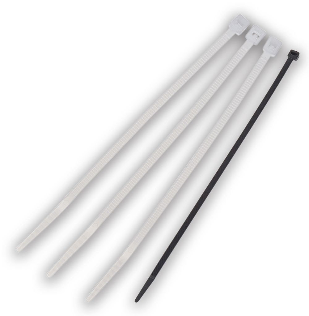 IDEAL INDUSTRIES Ideal Industries B-4-18-0-C Cable Tie Uv Black 100 Pack