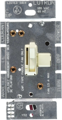 LUTRON Lutron AYFSQ-F-AL Ariadni Fan Speed Control 120V Almond