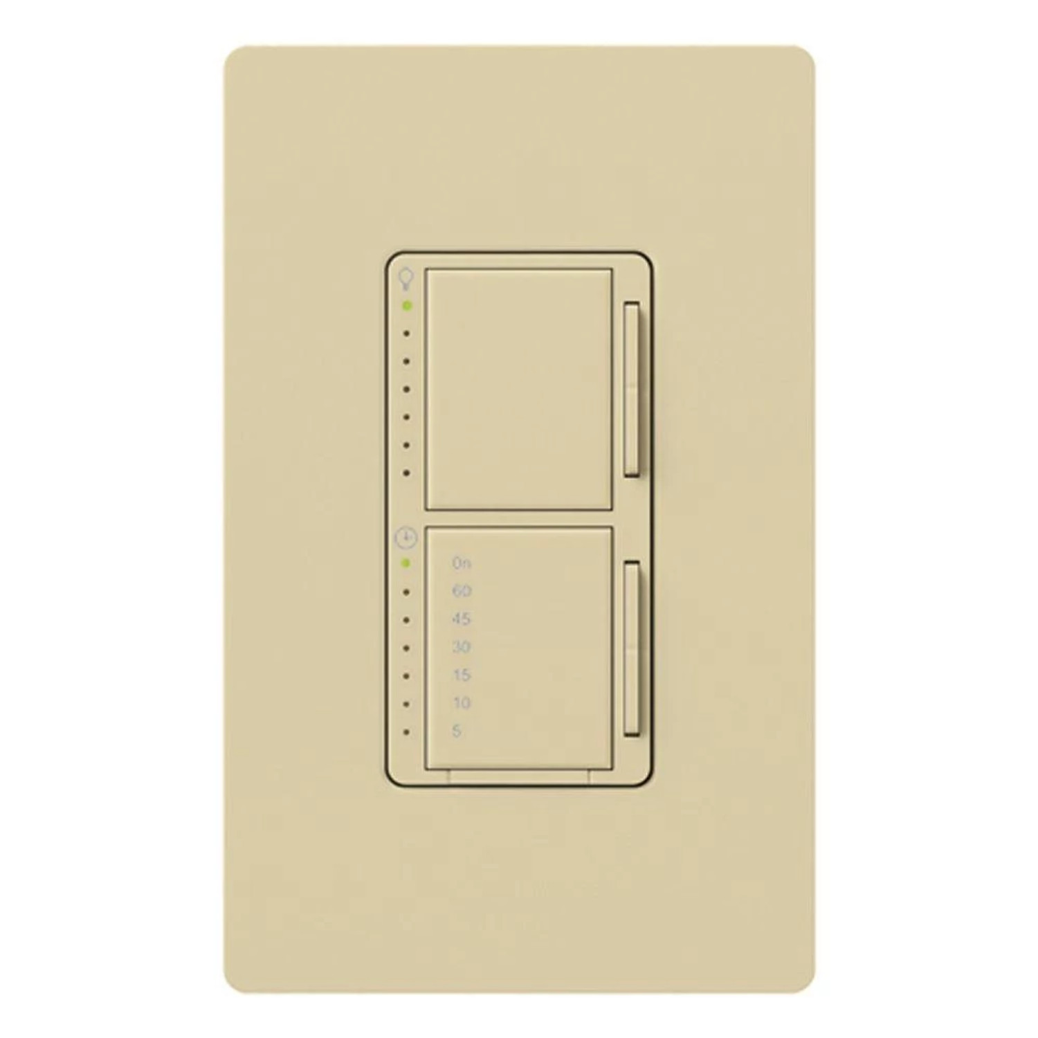 LUTRON Lutron MA-L3T251-IV Maestro Dual Dimmer Timer 300W