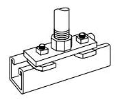 ABB Abb G-976 Conduit Feed Connector 1/2 and 3/4 Inch