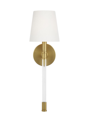 SEAGULL LIGHTING Seagull Lighting CW1081BBS Wall Sconce Burnished Brass