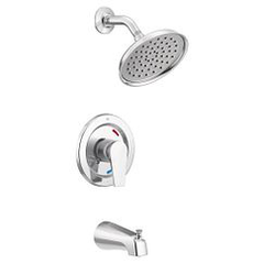 CLEVELAND FAUCET Cleveland Faucet 48003CGR Slate Tub Shower Trim Kit Chrome