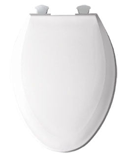BEMIS Bemis 1100ECWH Elongated Toilet Seat Easy Clean White