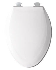 BEMIS Bemis 1100ECWH Elongated Toilet Seat Easy Clean White