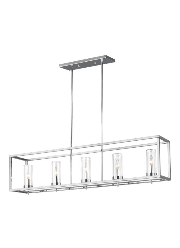 SEAGULL LIGHTING Seagull Lighting 6690305-05 Five Light Island Pendant Chrome