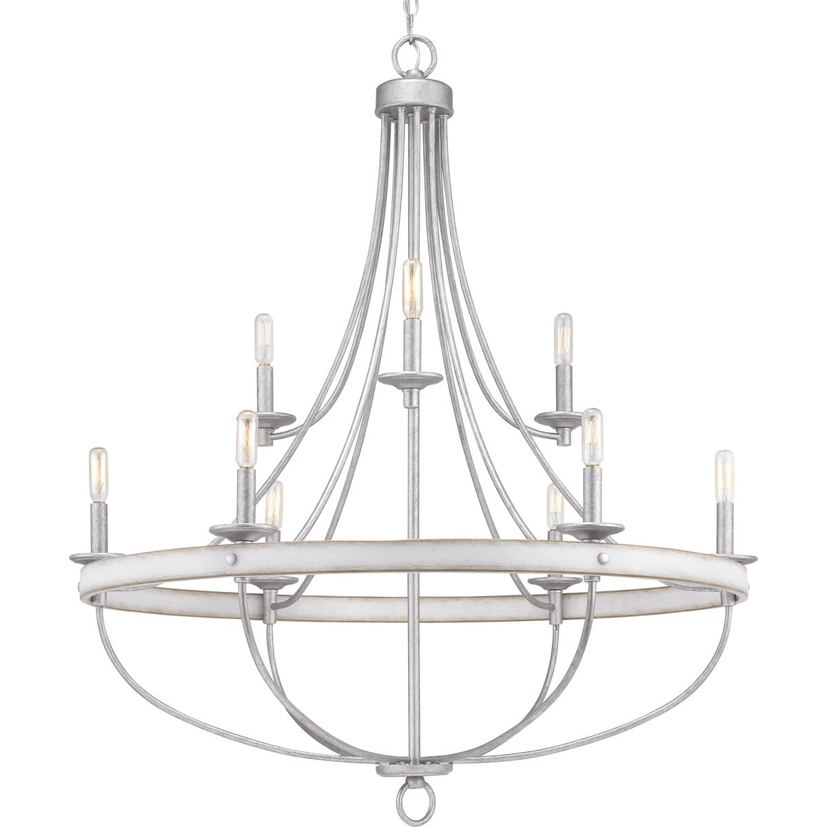 PROGRESS LIGHTING Progress Lighting P400159-141 Nine-light Chandelier
