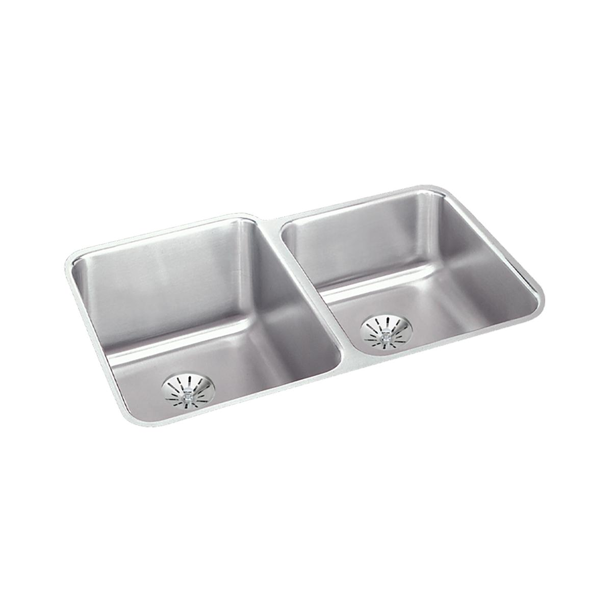 ELKAY Elkay ELUHAD312055RPD Double Bowl Undermount Ada Sink