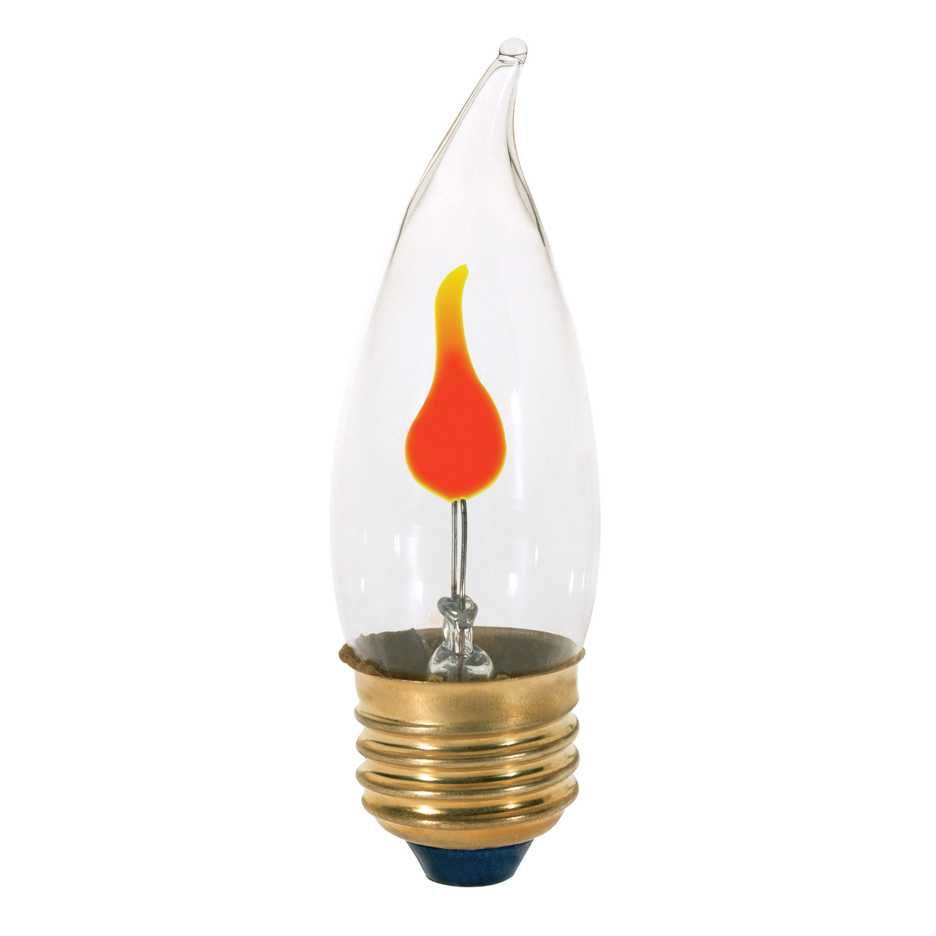 SATCO-NUVO Satco-nuvo S3657 CA10 Flicker Incandescent Bulb 3W