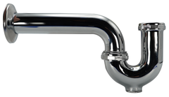 SIOUX CHIEF Sioux Chief 240-0487C04 Chrome P-trap 1-1/4 X 1-1/2 in with Cleanout