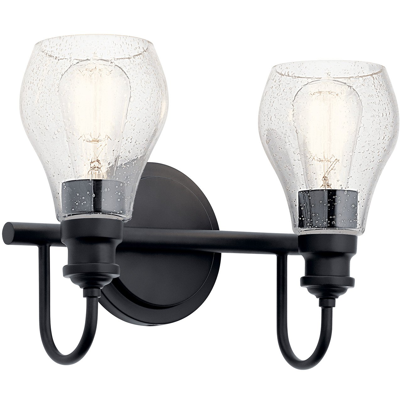 KICHLER Kichler 45391BK 2-light Vanity Light Black