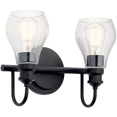 KICHLER Kichler 45391BK 2-light Vanity Light Black