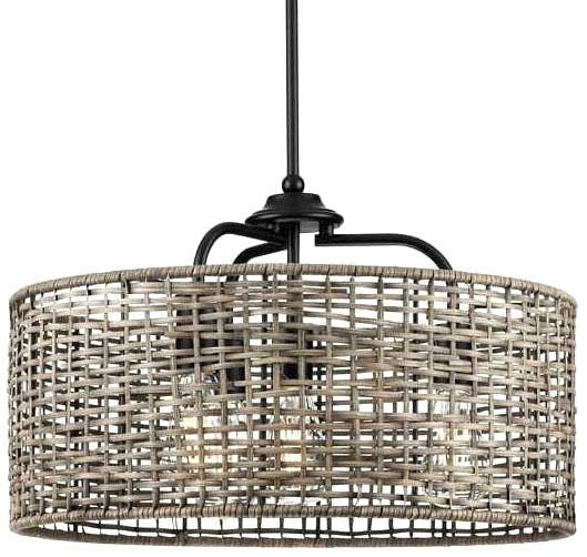 PROGRESS LIGHTING Progress Lighting P500308-031 4-light Ceiling Fixture 60W