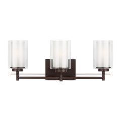 SEAGULL LIGHTING Seagull Lighting 4437303-710 Three Light Bath Fixture