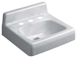 ZURN Zurn Z5834 Wall-mount Cast Iron Sink 19x17 White Enameled