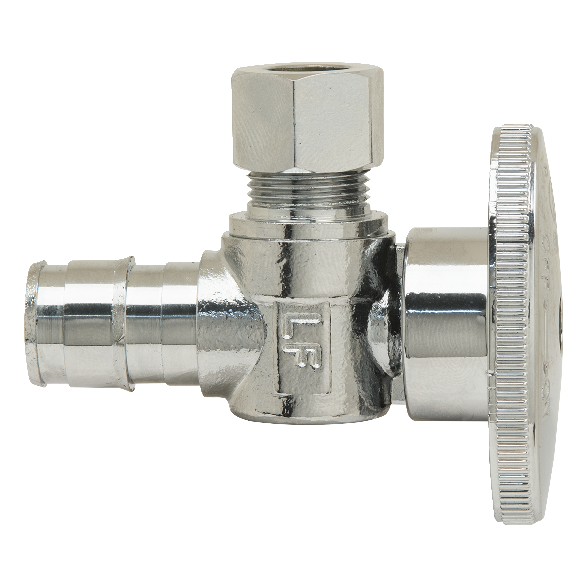 BRASSCRAFT Brasscraft PLB107XP Pex Barb X Compression Angle Stop