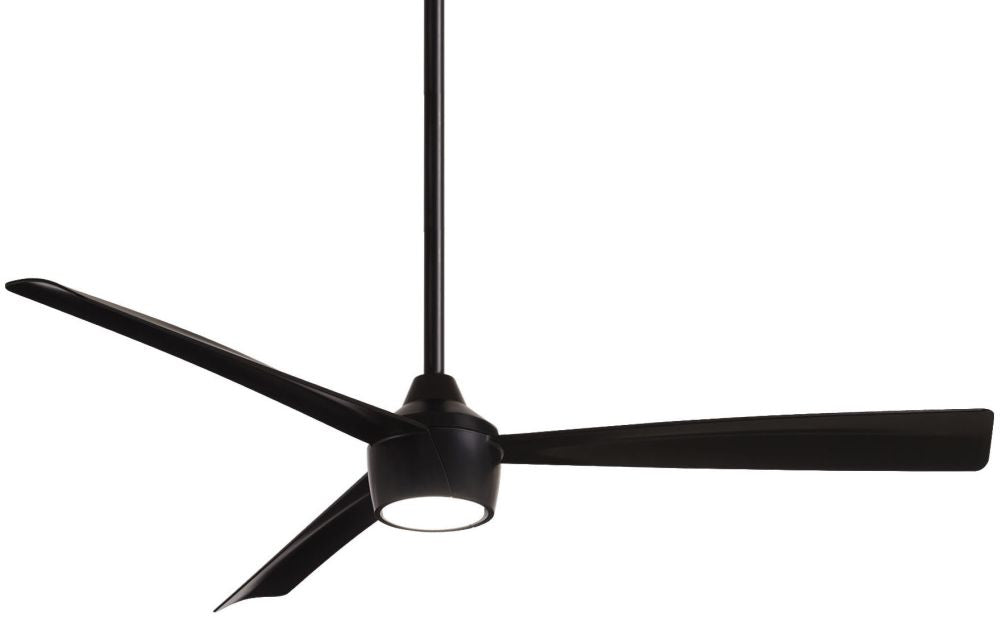 MINKA Minka F626L-CL 56in Ceiling Fan Led Light Kit Coastal Black