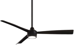 MINKA Minka F626L-CL 56in Ceiling Fan Led Light Kit Coastal Black