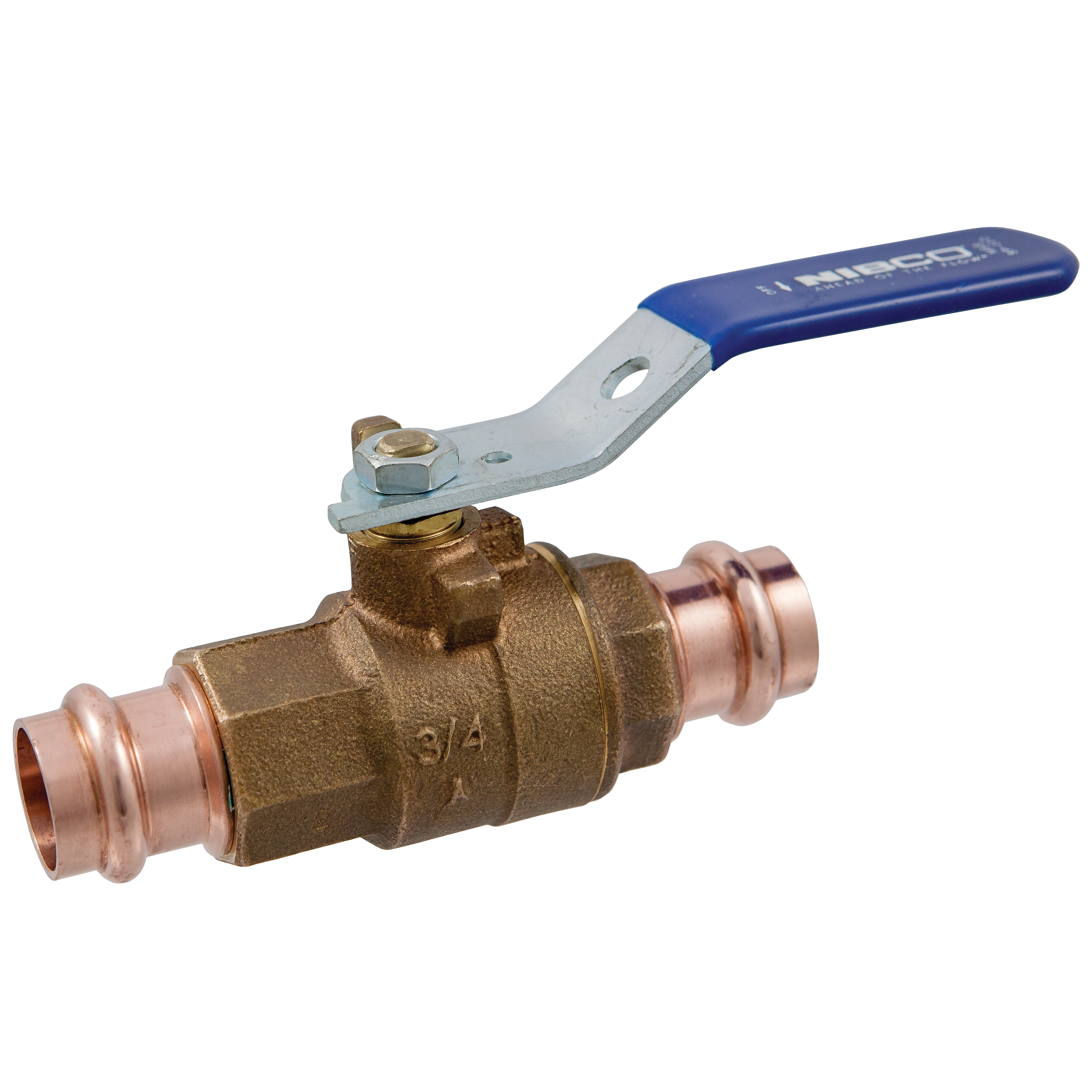 NIBCO Nibco PC-585-70-66-NS-34 Press Ball Valve 3/4 in 316SS