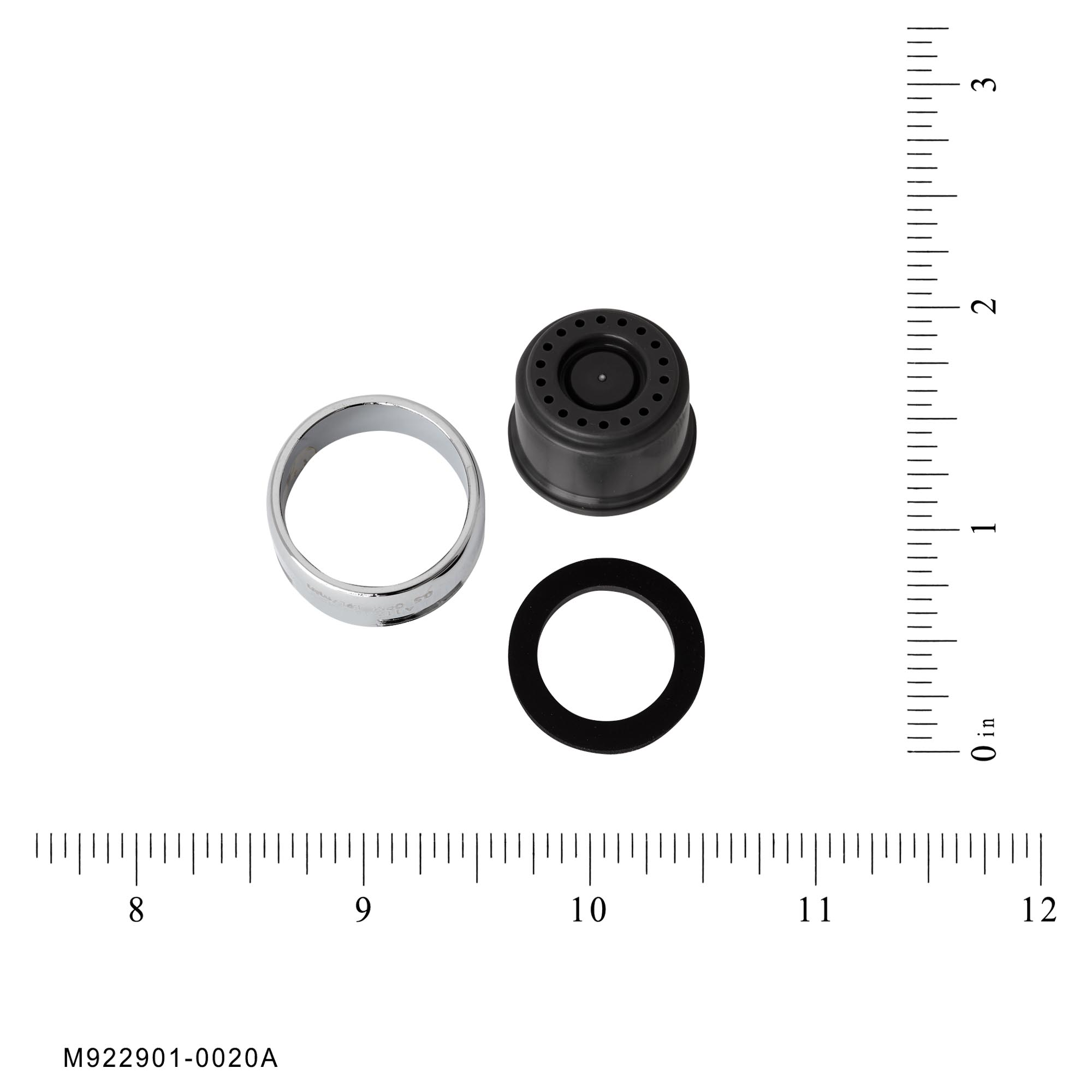 AMERICAN STANDARD American Standard M922901-0020A Faucet Aerator 0.5 Gpm Male