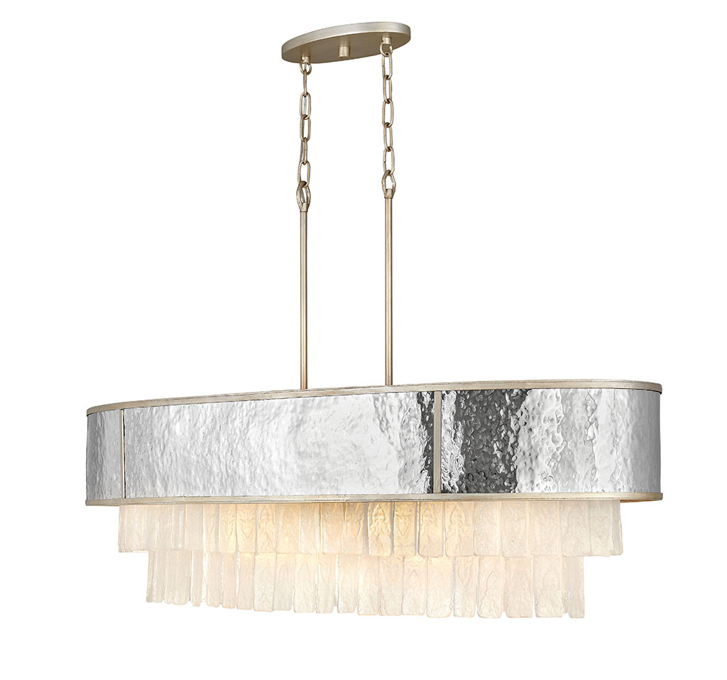 HINKLEY Hinkley FR32709CPG Ten Light Linear Chandelier