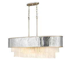 HINKLEY Hinkley FR32709CPG Ten Light Linear Chandelier