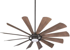 MINKA Minka F870L-ORB Windmolen Led Ceiling Fan 65 Inches
