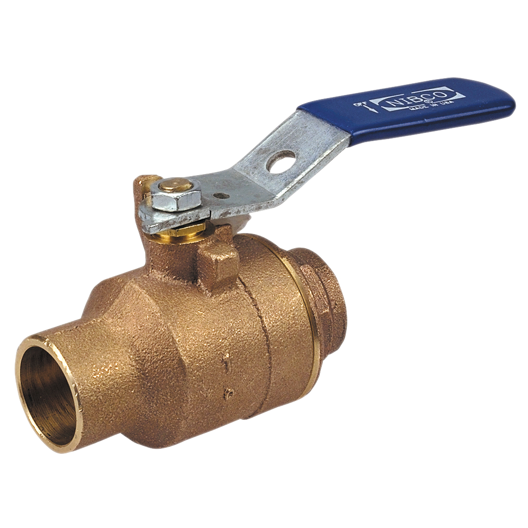 NIBCO Nibco S-585-70-66-112 Bronze Ball Valve 1-1/2 in Full Port