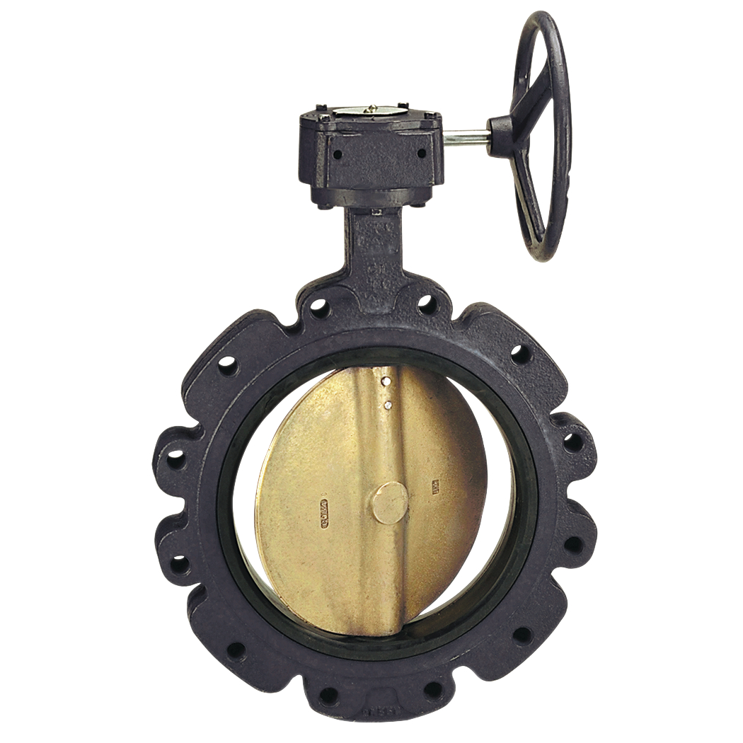 NIBCO Nibco LD-1000-5-20 Lug Butterfly Valve 20 Inch Gear Op