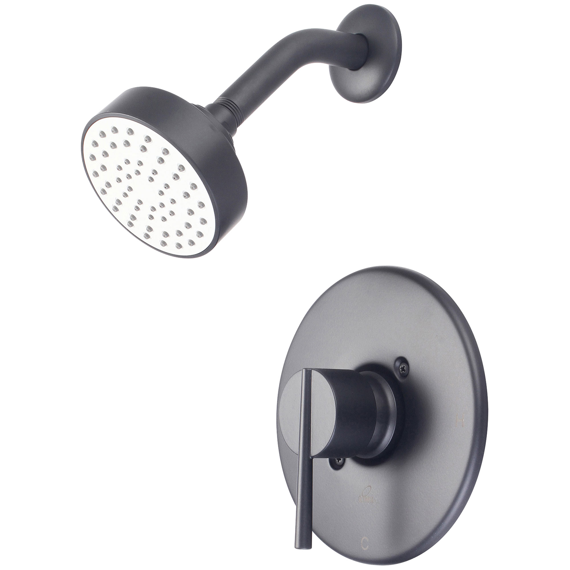 PIONEER INDUSTRIES Pioneer Industries T-2382-MB Shower Trim Set Matte Black
