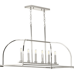 PROGRESS LIGHTING Progress Lighting P400175-104 Six-light Chandelier