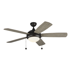 SEAGULL LIGHTING Seagull Lighting 5DIC52AGPD-V1 52 in Ceiling Fan Aged Pewter