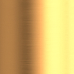 BRASSTECH Brasstech 517-10-24S Ceiling Mount Arm Flange 10 in Satin Gold