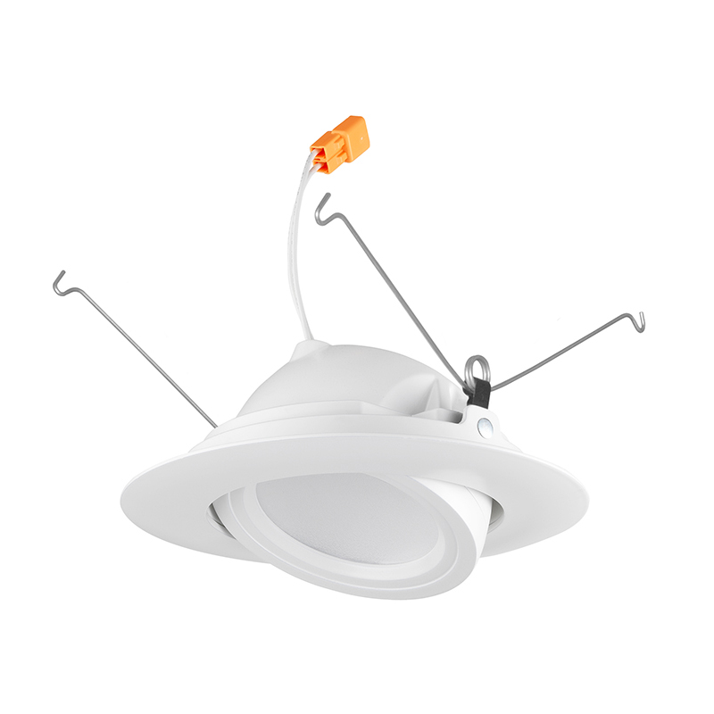 JUNO Juno 5RLAG206LM27K90CRIWFL120FRPCWH 5 in Led Gimbal