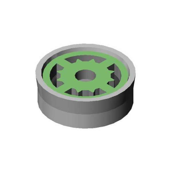 T&S BRASS Ts Brass FD05 Flow Control Disc 0.5 Gpm Lime Insert