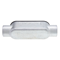 BRIDGEPORT FITTINGS Bridgeport Fittings C-62CG Type C Conduit Body 3/4 Inch