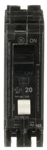 ABB Abb THQL1120PAF2 Afci Breaker 20 Amp 1 Pole Plug-on Neutral