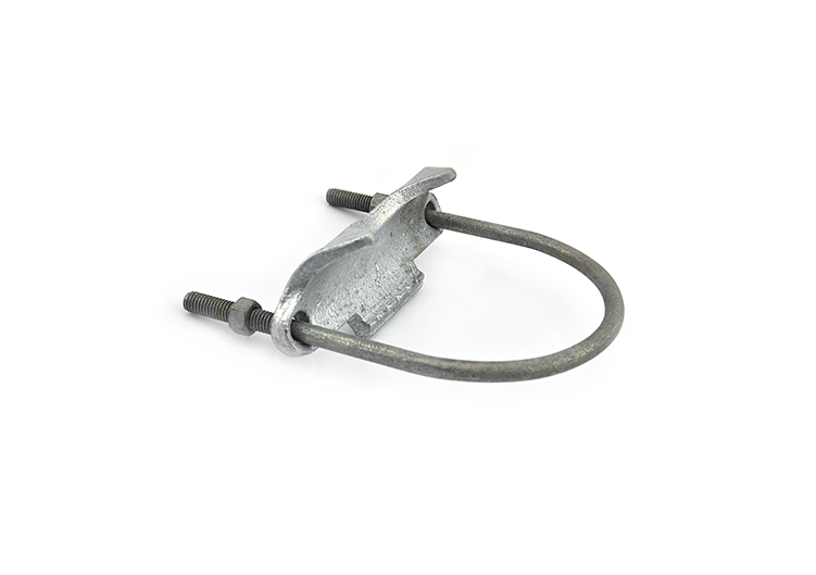 BRIDGEPORT FITTINGS Bridgeport Fittings 970 Right Angle Conduit Clamp 4 in