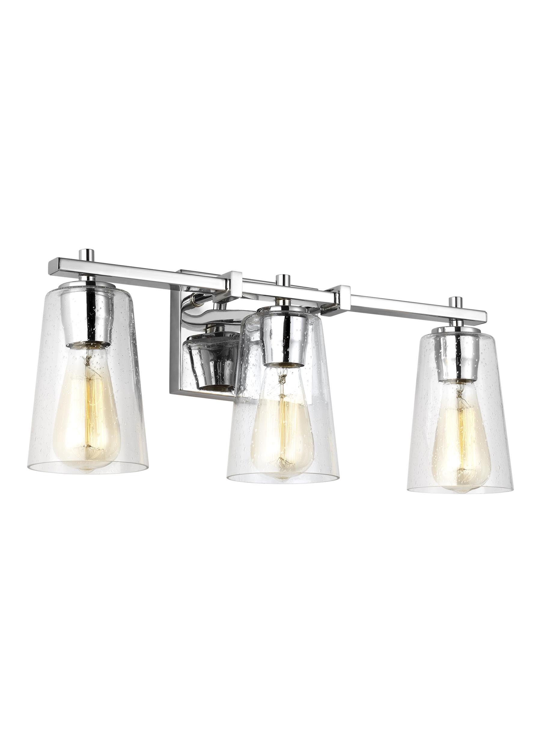 SEAGULL LIGHTING Seagull Lighting VS24303CH 3-light Vanity Chrome