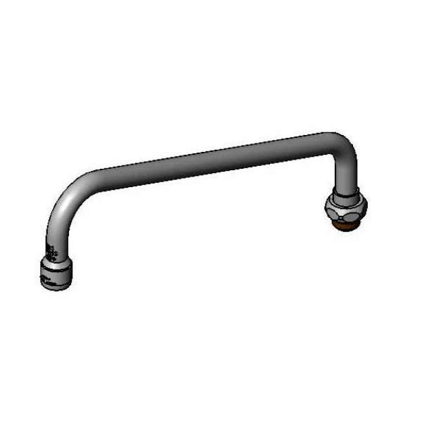 T&S BRASS Ts Brass 062X-A12 Swing Nozzle 1.2 Gpm Aerator 12 Inches