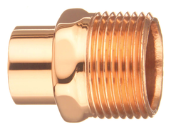 ELKHART PRODUCTS Elkhart Products 9034404 Male Street Adapter 1-1/4 in Copper