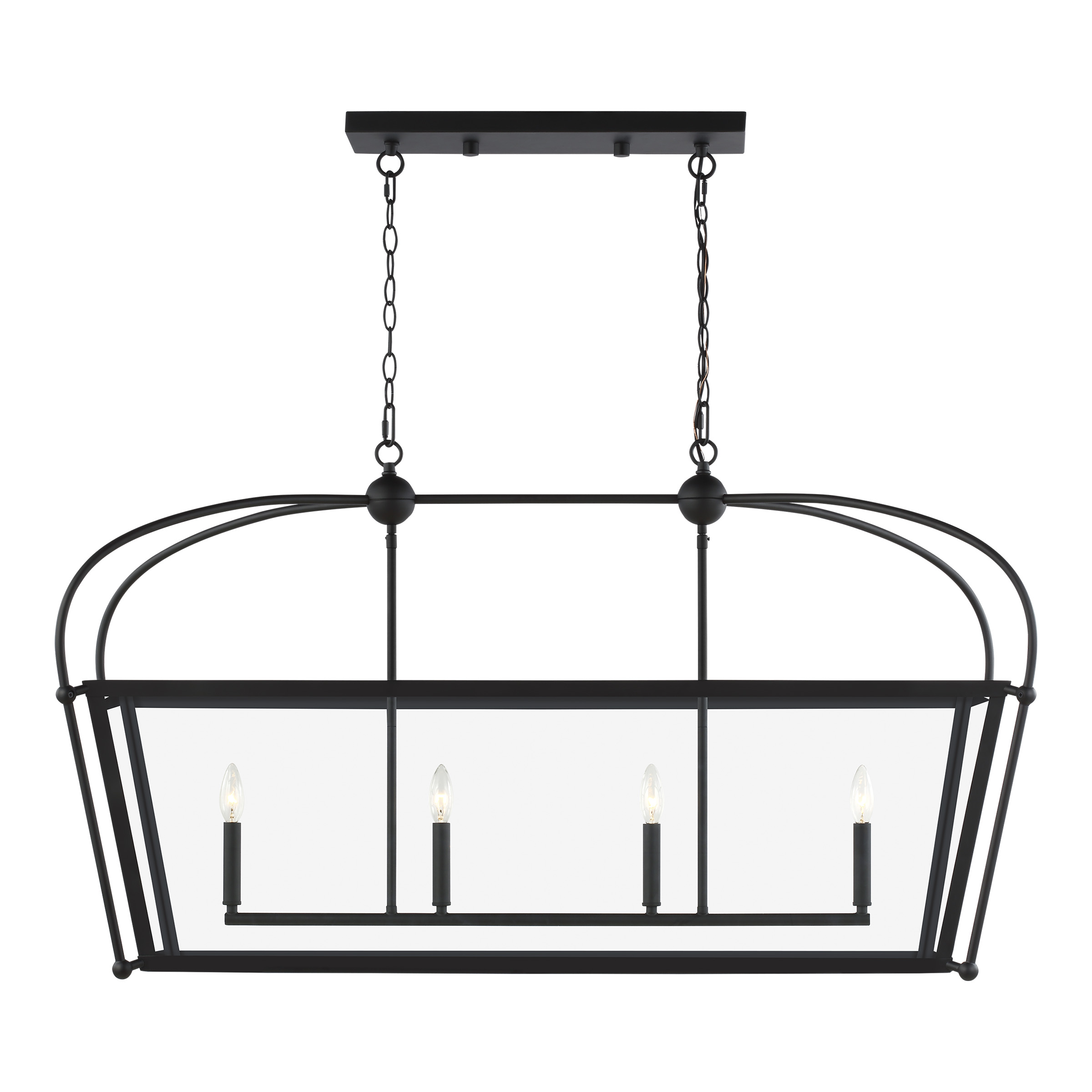 SEAGULL LIGHTING Seagull Lighting 6691004-112 Four Light Linear Lantern