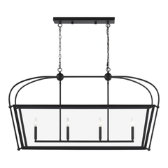SEAGULL LIGHTING Seagull Lighting 6691004-112 Four Light Linear Lantern