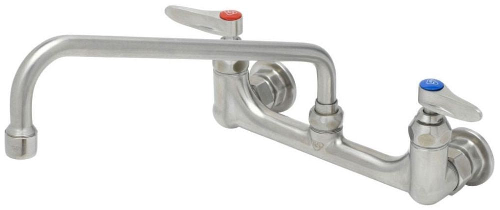 T&S BRASS Ts Brass S-0231 Double Pantry Faucet Wall Mount