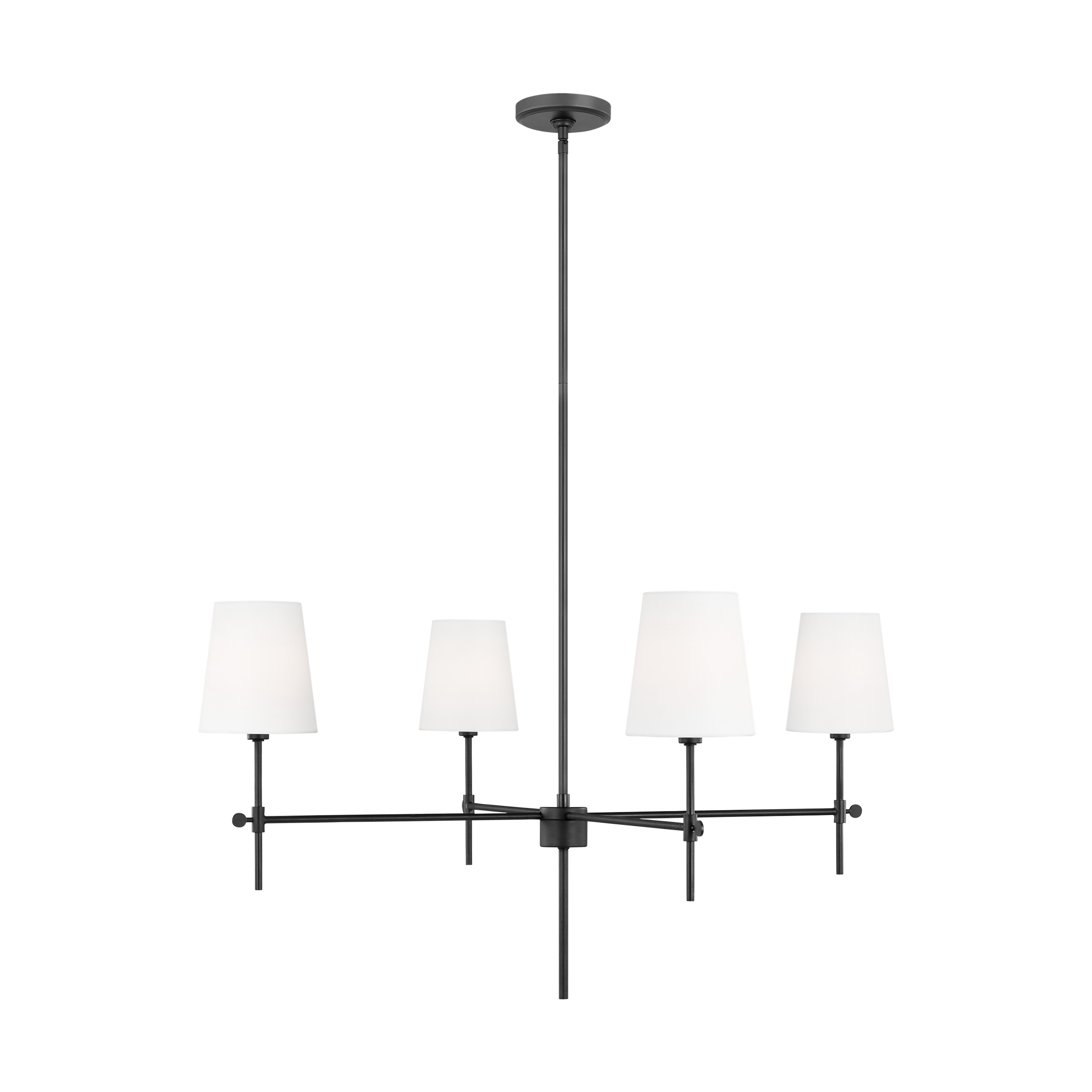 SEAGULL LIGHTING Seagull Lighting 3287204-112 Four Light Large Chandelier
