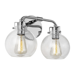 SEAGULL LIGHTING Seagull Lighting VS24402CH Clara 2-light Vanity Chrome