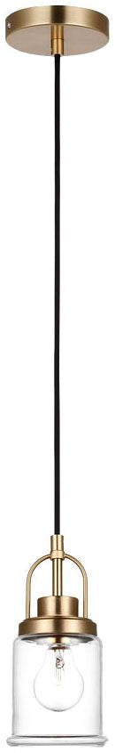 SEAGULL LIGHTING Seagull Lighting 6544701-848 One Light Mini Pendant