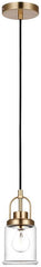 SEAGULL LIGHTING Seagull Lighting 6544701-848 One Light Mini Pendant
